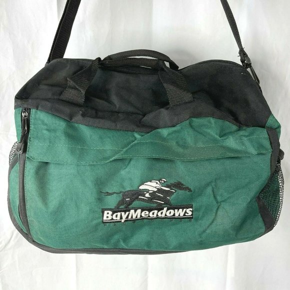 Baymeadows Horse Racing Track SGA Duffle Gym Bag San Mateo CA 1934-2008